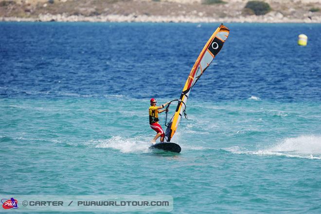 Ertugrul Icingir - PWA Alacati World Cup 2013 Day 2 ©  John Carter / PWA http://www.pwaworldtour.com